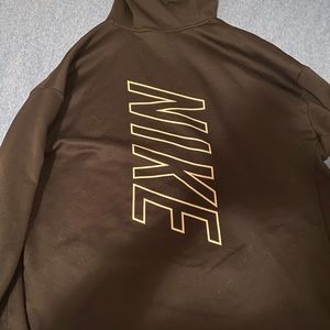 A black and white Nike sweatshirt